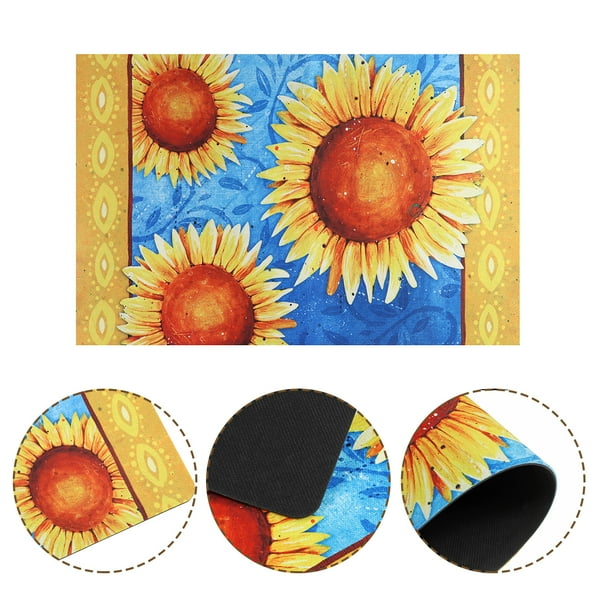 Non Slip Sunflower Doormat Bath Mat Carpet Floor Area Rug Bathroom Kitchen Decor Non Slip Sunflower Doormat Bath Mat Carpet Floor Area Rug Bathroom Kitchen Decor